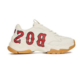 Giày MLB BigBall Chunky P Mega Logo Boston Red Sox Ivory Like Auth