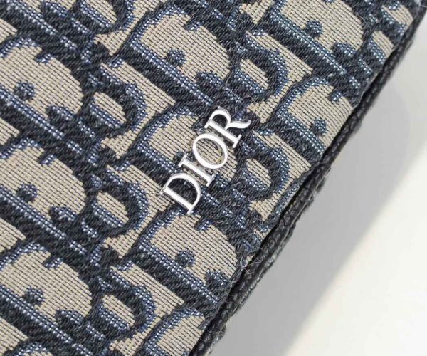 Túi đeo chéo Dior siêu cấp màu bee Mini hoạ tiết logo chữ đen