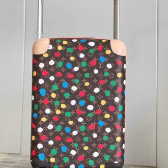 Vali kéo Louis Vuitton hoạ tiết sơn màu Like Auth