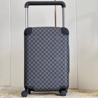 Vali LV Horizon hoạ tiết caro xám đen Like Auth