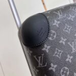 Vali LV Monogram hoạ tiết hoa đen Like Auth