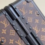 Vali Louis Vuitton siêu cấp hoa nâu khoá số