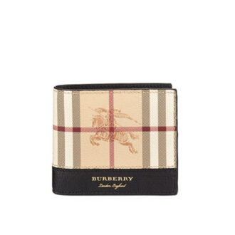 Ví Burberry Hip Check Print màu nâu Like Auth