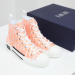 Giày Dior B23 High Orange Oblique Like Auth