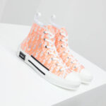 Giày Dior B23 High Orange Oblique Like Auth