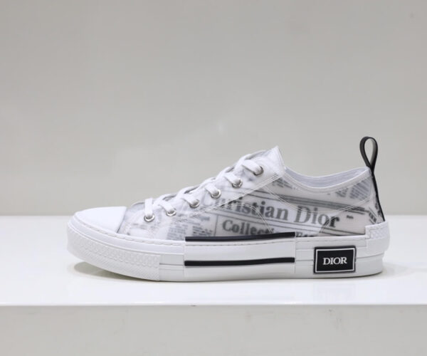 Giày Dior B23 Low Top Daniel Asham Newspaper Like Auth