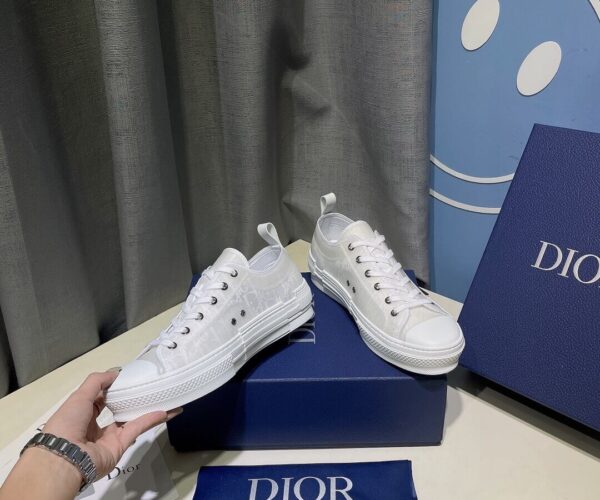 Giày Dior B23 Low Top "Dior Oblique White" Like Auth