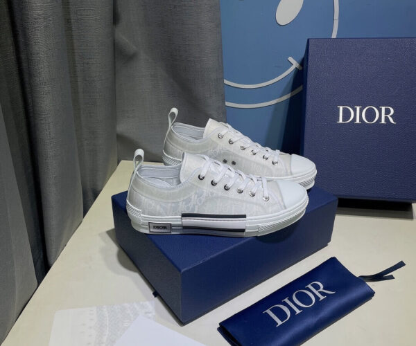 Giày Dior B23 Low Top "Dior Oblique White" Like Auth