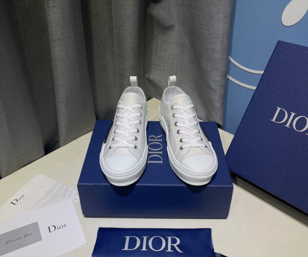 Giày Dior B23 Low Top "Dior Oblique White" Like Auth