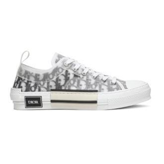 Giày Dior B23 Low Top White Black Like Auth