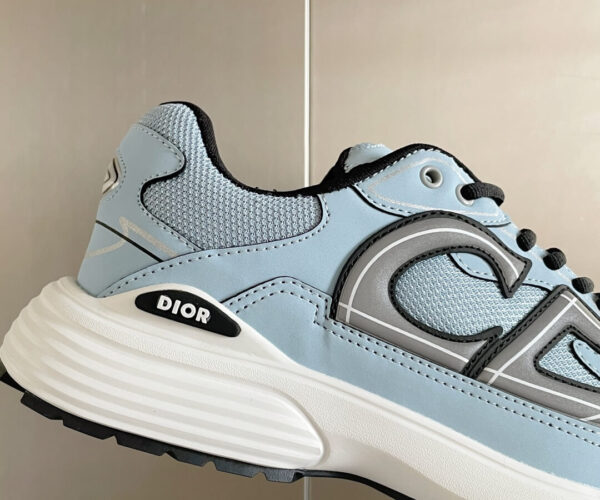 Giày Dior B30 Blue Mesh and Technical Fabric Like Auth