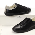 Giày Gucci Ace Perforated Interlocking G Black Like Auth