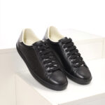 Giày Gucci Ace Perforated Interlocking G Black Like Auth