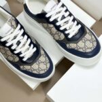 Giày Gucci GG Sneaker "Blue Beige" Like Auth