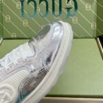 Giày Gucci MAC80 Sneaker Silver and White Like Auth