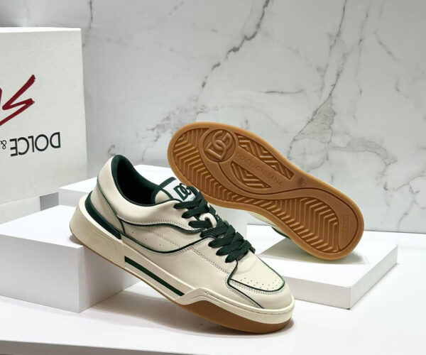 Giày Sneaker Dolce & Gabbana ‘New Roma’ viền xanh Like Auth