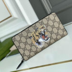 Ví dài Gucci hổ màu Bee khóa kéo Like Auth