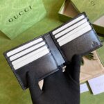 Ví ngắn Gucci Wallet With Interlocking G màu đen Like Auth