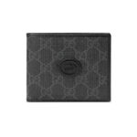 Ví ngắn Gucci Wallet With Interlocking G màu đen Like Auth