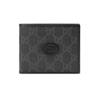 Ví ngắn Gucci Wallet With Interlocking G màu đen Like Auth