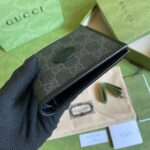 Ví ngắn Gucci Wallet With Interlocking G màu đen Like Auth