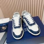 Giày Dior B27 Low Denim Blue White Dior Tears Oblique Galaxy Best Quality