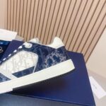 Giày Dior B27 Low Denim Blue White Dior Tears Oblique Galaxy Best Quality