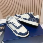 Giày Dior B27 Low Denim Blue White Dior Tears Oblique Galaxy Best Quality