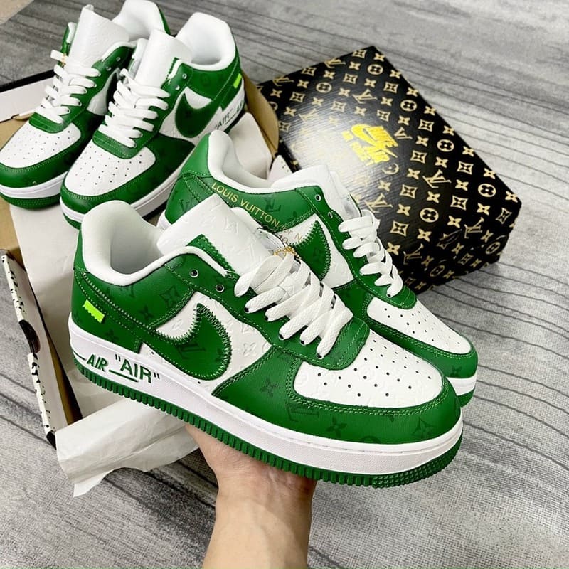 Mẫu giày Nike Louis Vuitton sở hữu phom dáng vô cùng quen thuộc