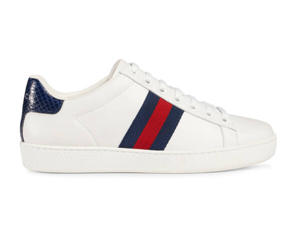 Giày Gucci Ace White Blue Red Like Auth